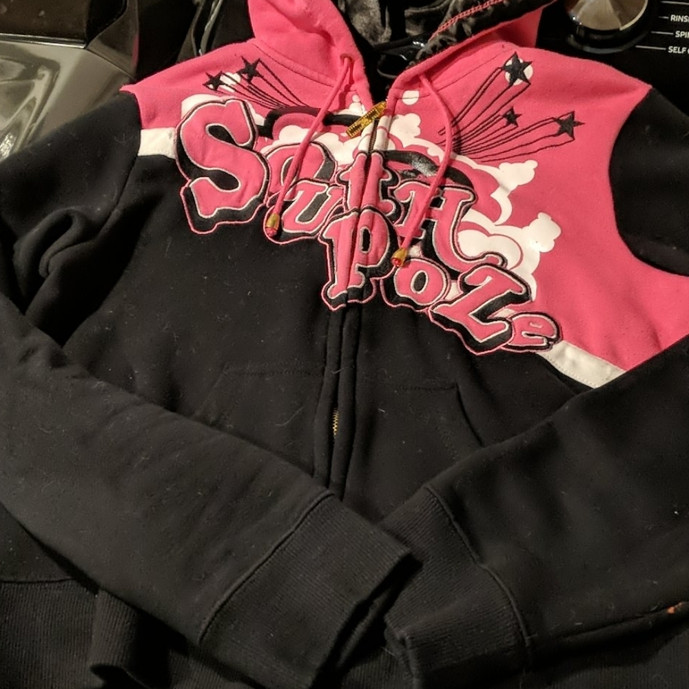 Crop zip up